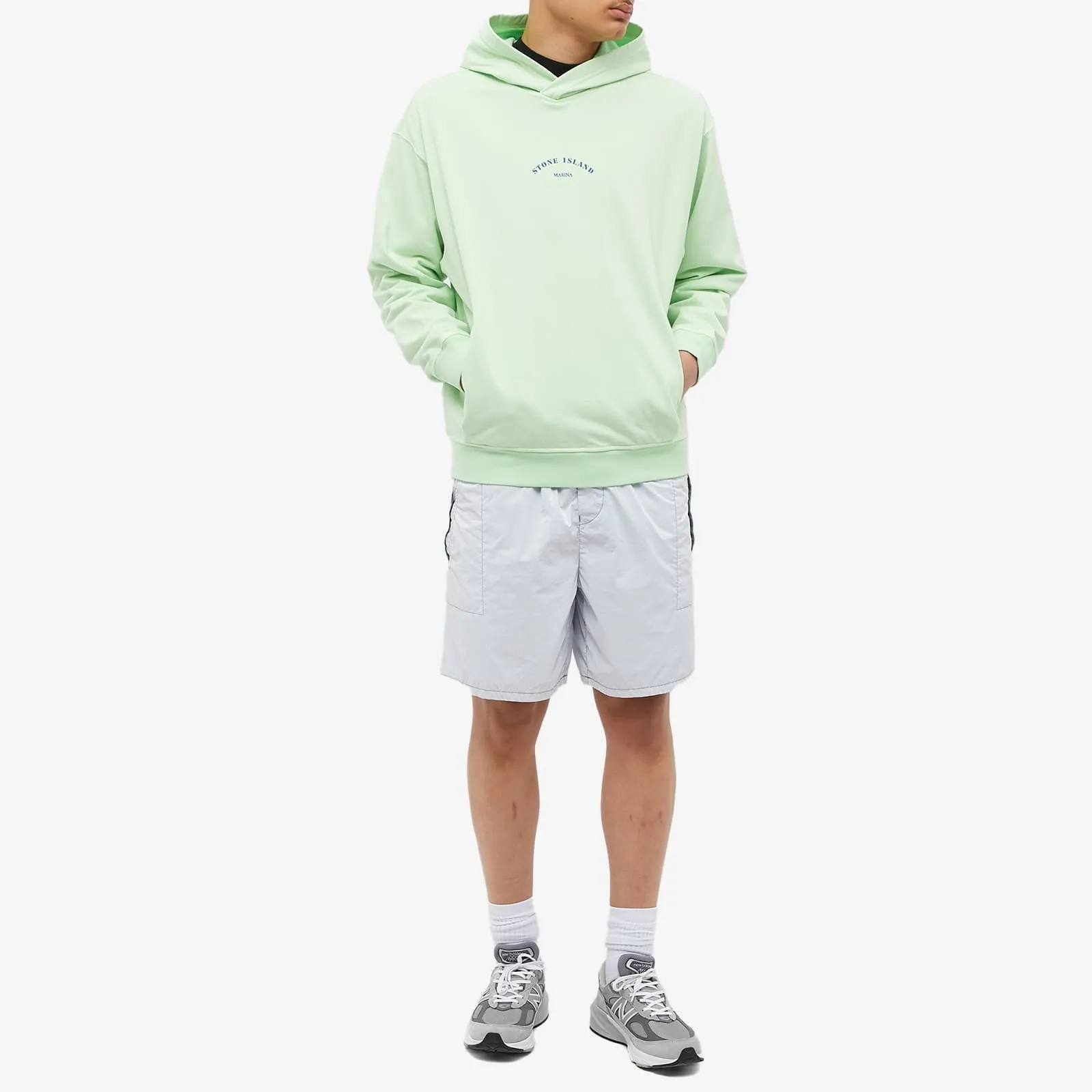 STONE ISLAND  |Pullovers Nylon Street Style Long Sleeves Cotton Logo