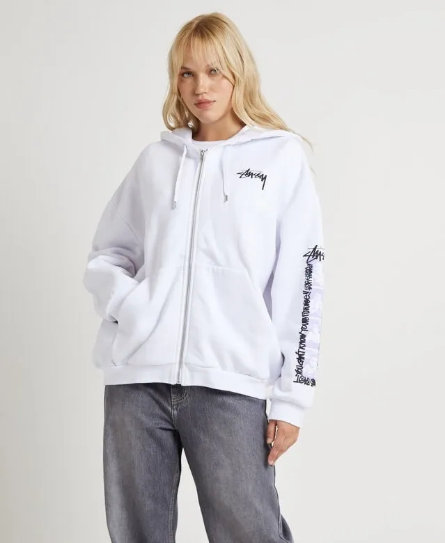 STUSSY  |Street Style Long Sleeves Cotton Oversized