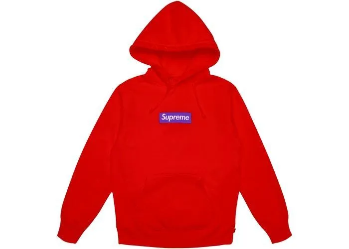 Supreme  |Supreme Box Logo Hooded Red