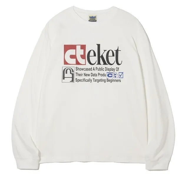 teket  |Unisex Street Style Long Sleeves Cotton Long Sleeve T-shirt