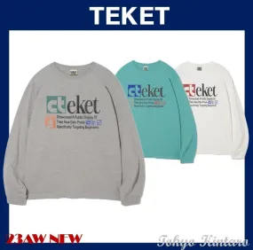 teket  |Unisex Street Style Long Sleeves Cotton Long Sleeve T-shirt