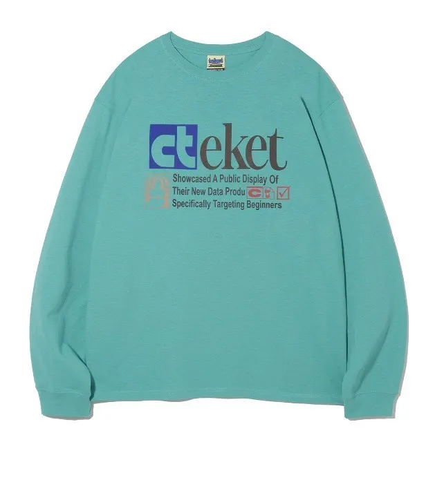 teket  |Unisex Street Style Long Sleeves Cotton Long Sleeve T-shirt