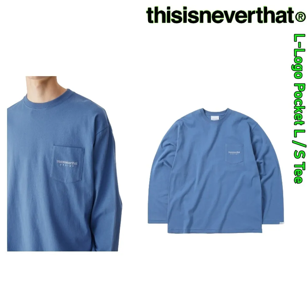 thisisneverthat  |Unisex Street Style Long Sleeves Cotton Long Sleeve T-shirt