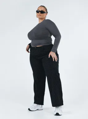 Titius Pants Black Curve