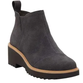 TOMS Shoes Maude Bootie Dark Grey (Women's)