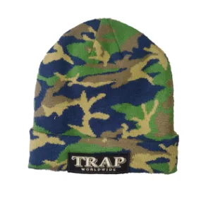 TrapLord - Camo Green Beanie