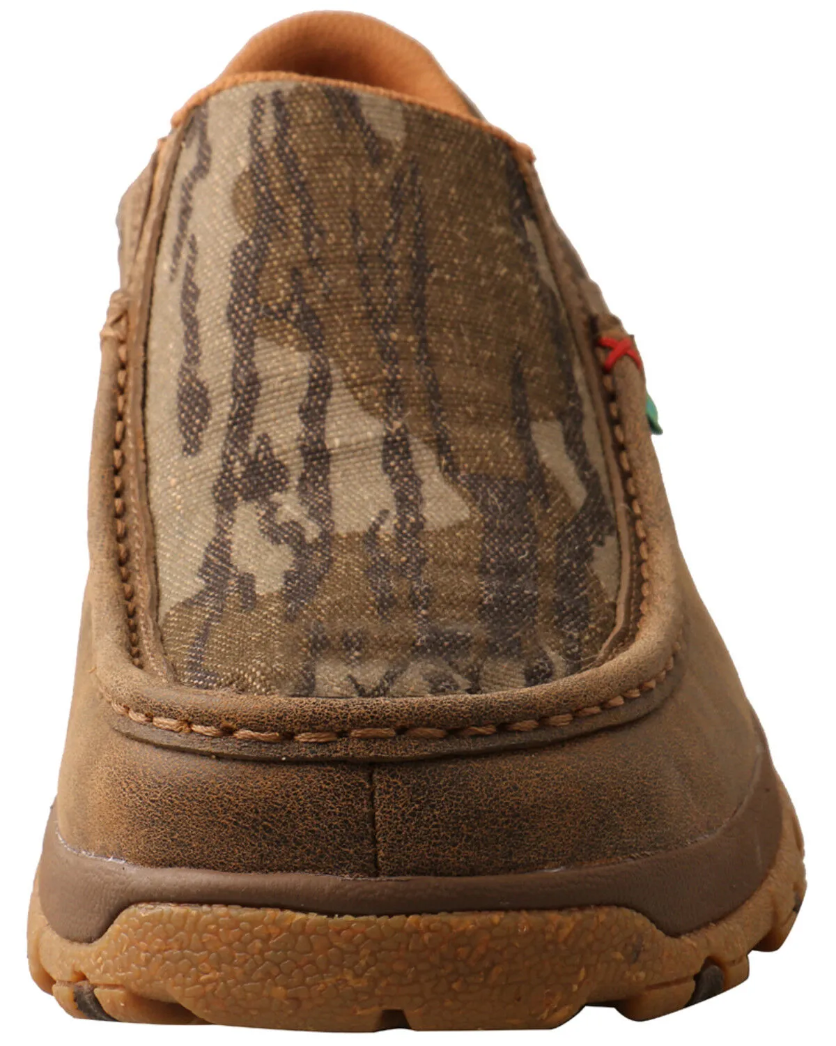 Twisted X Men's Mossy Oak Original Bottomland Chukka Driving Moc Shoes - Moc Toe