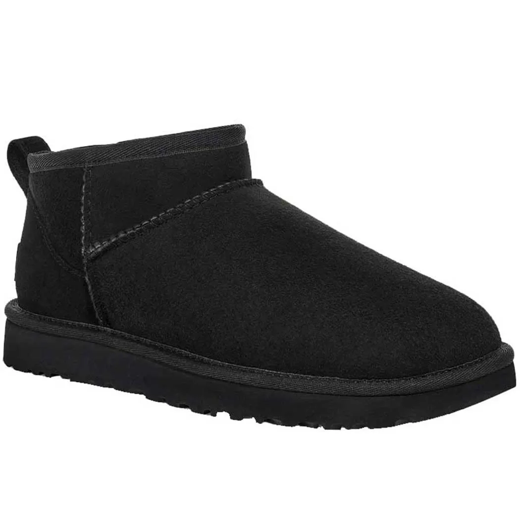 UGG Classic Ultra Mini Bootie Black (Women's)