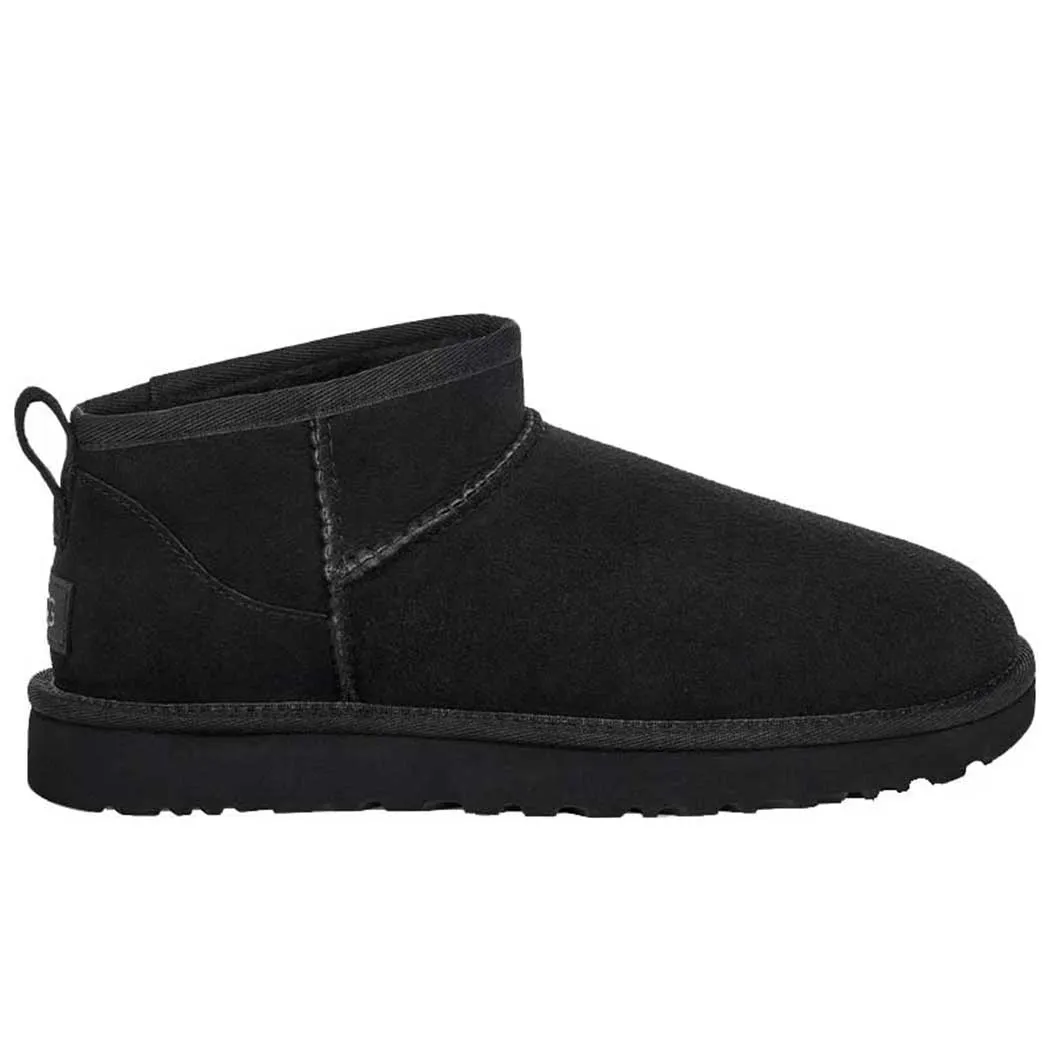 UGG Classic Ultra Mini Bootie Black (Women's)