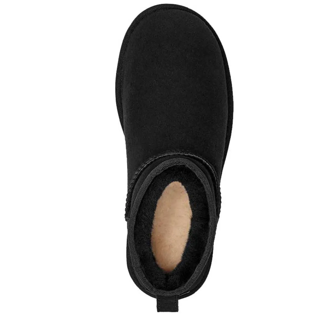 UGG Classic Ultra Mini Bootie Black (Women's)