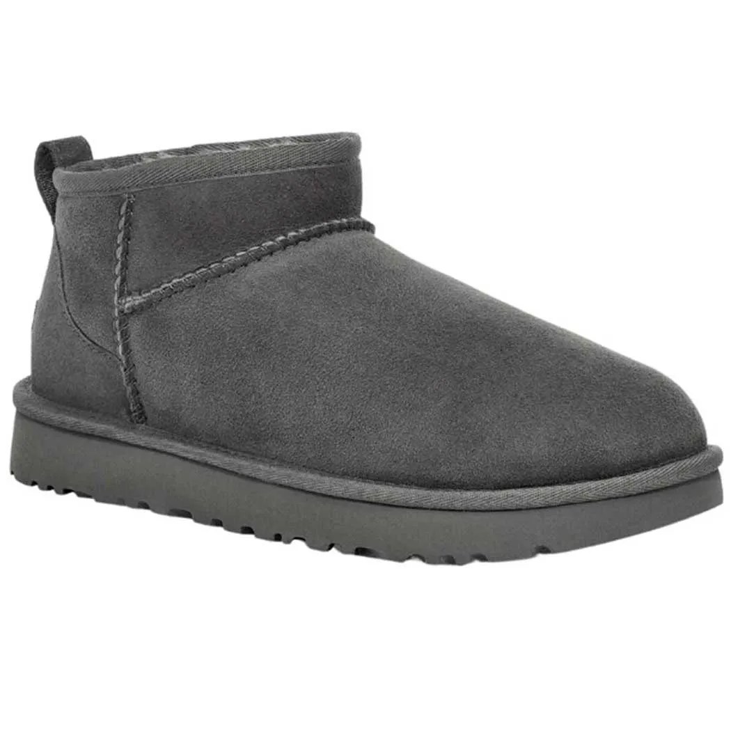 UGG Classic Ultra Mini Bootie Grey (Women's)