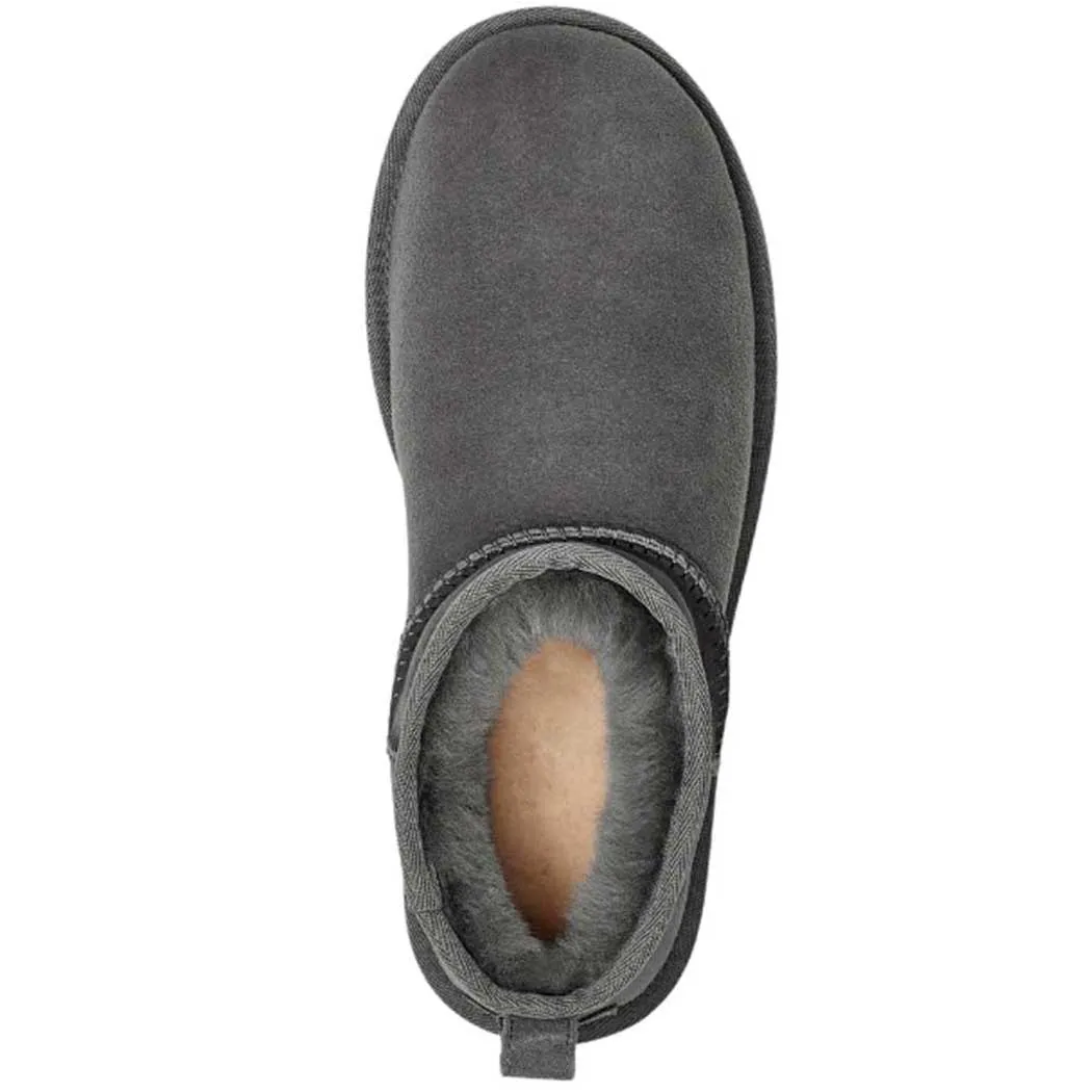 UGG Classic Ultra Mini Bootie Grey (Women's)