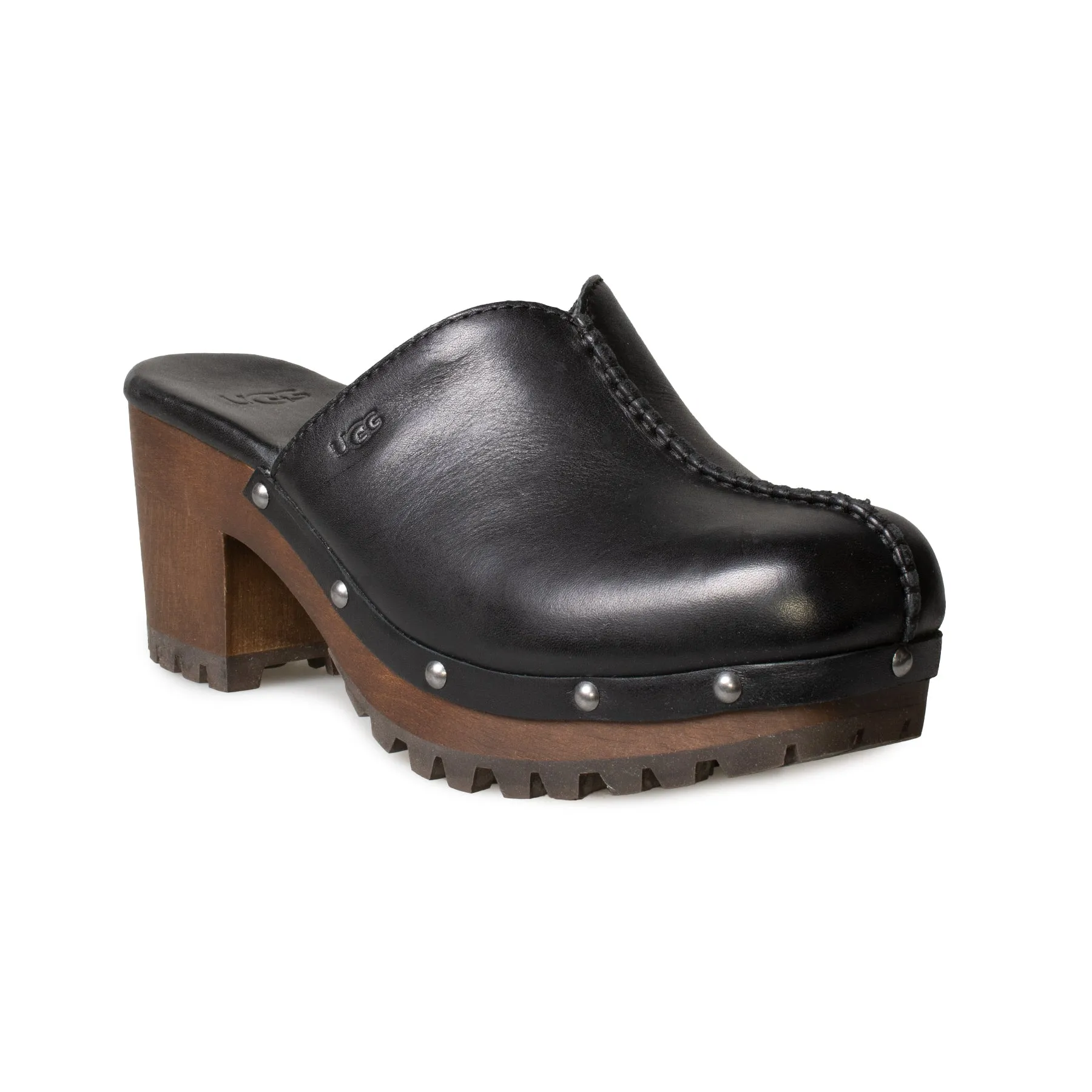 UGG Judi Black Clogs - Women's