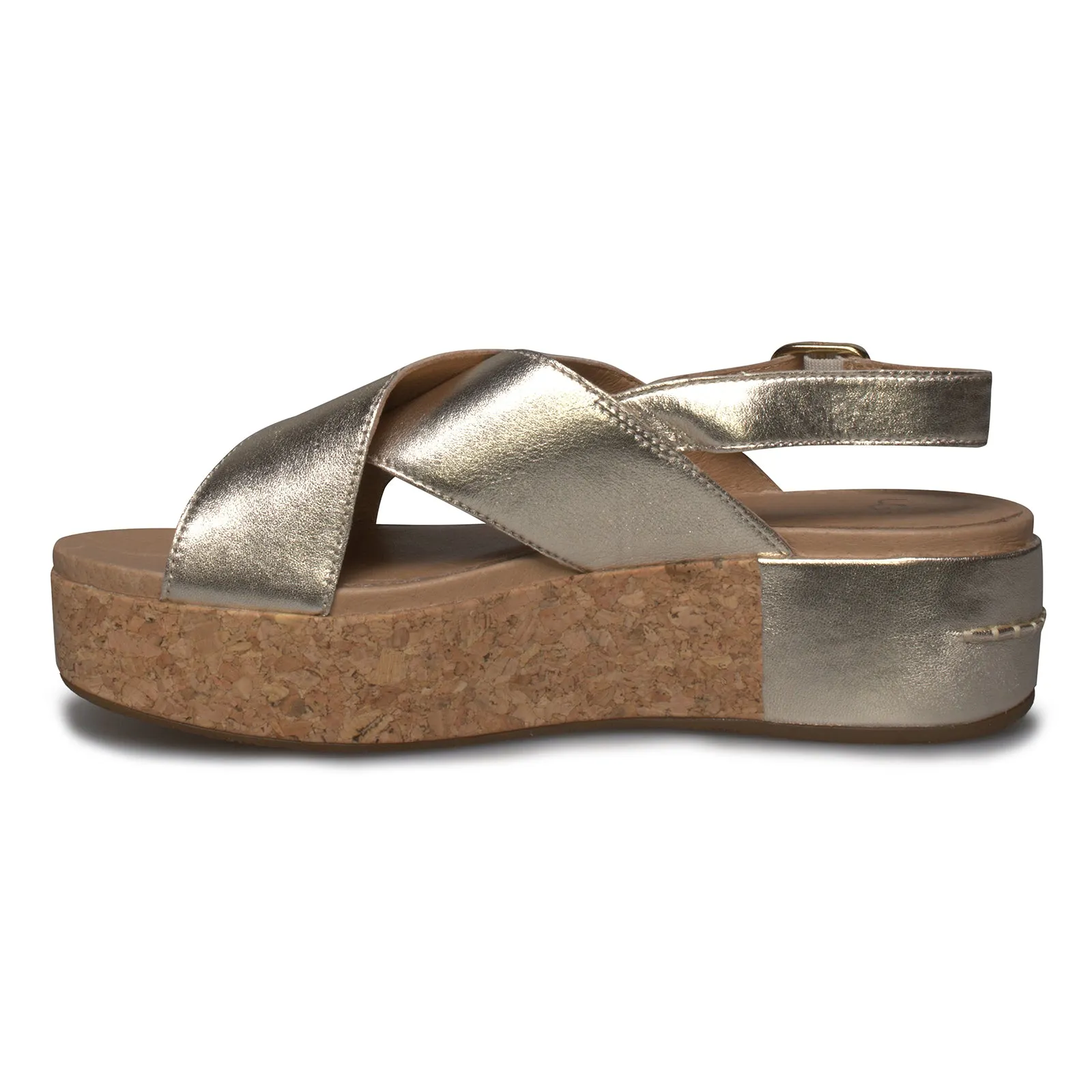 UGG Shoshana Gold Sandals - Women's