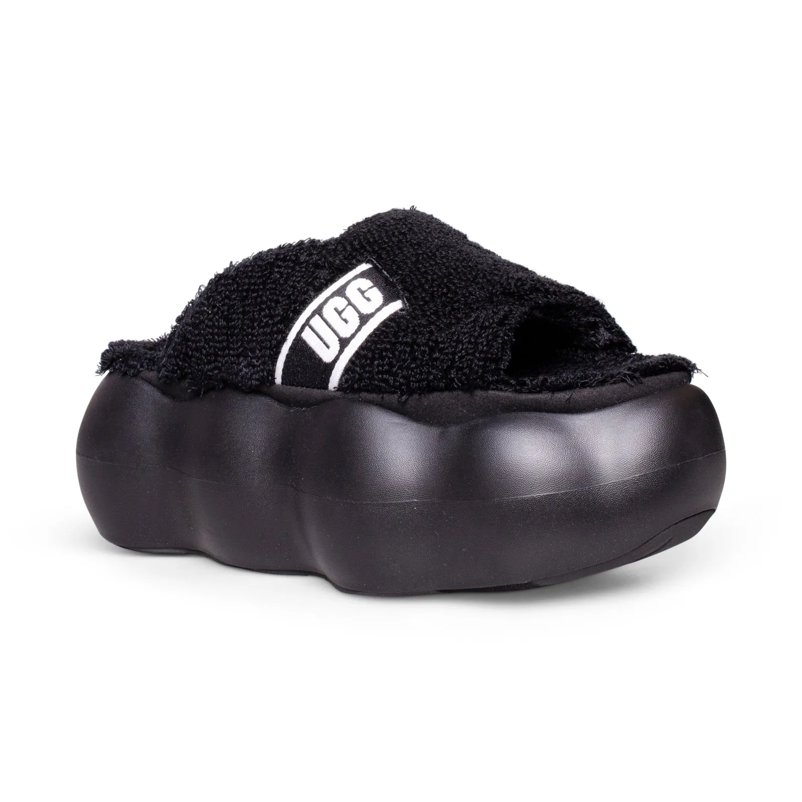 UGG Sugarcloud Black Sandals - Women's