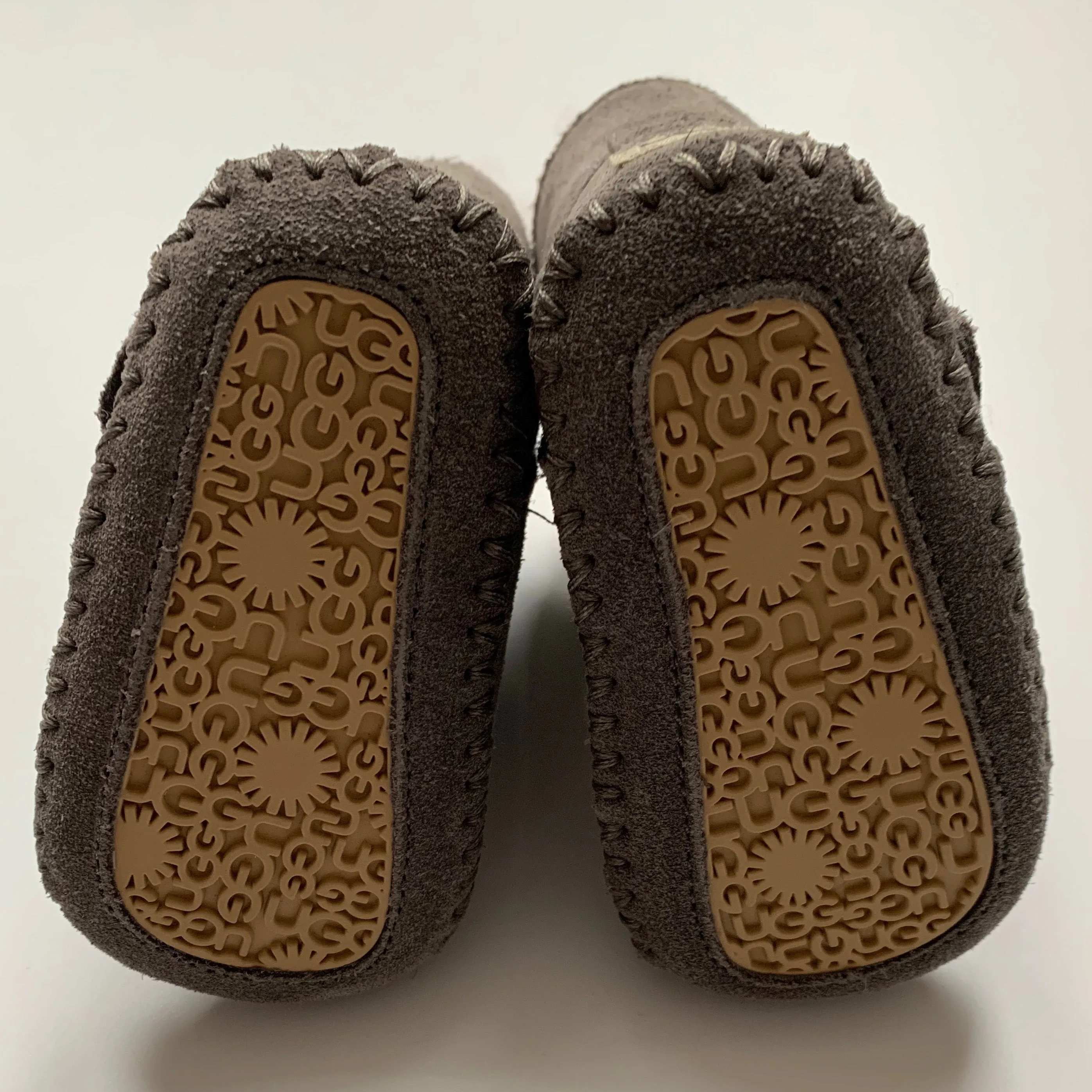 Ugg Taupe Shearling Booties: 0 - 3 Months