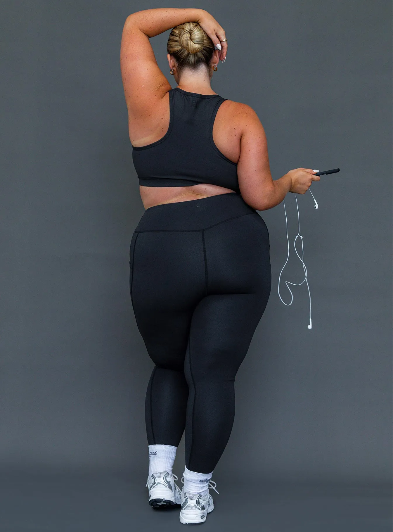 Unstoppable Activewear 7/8 Leggings Black Curve