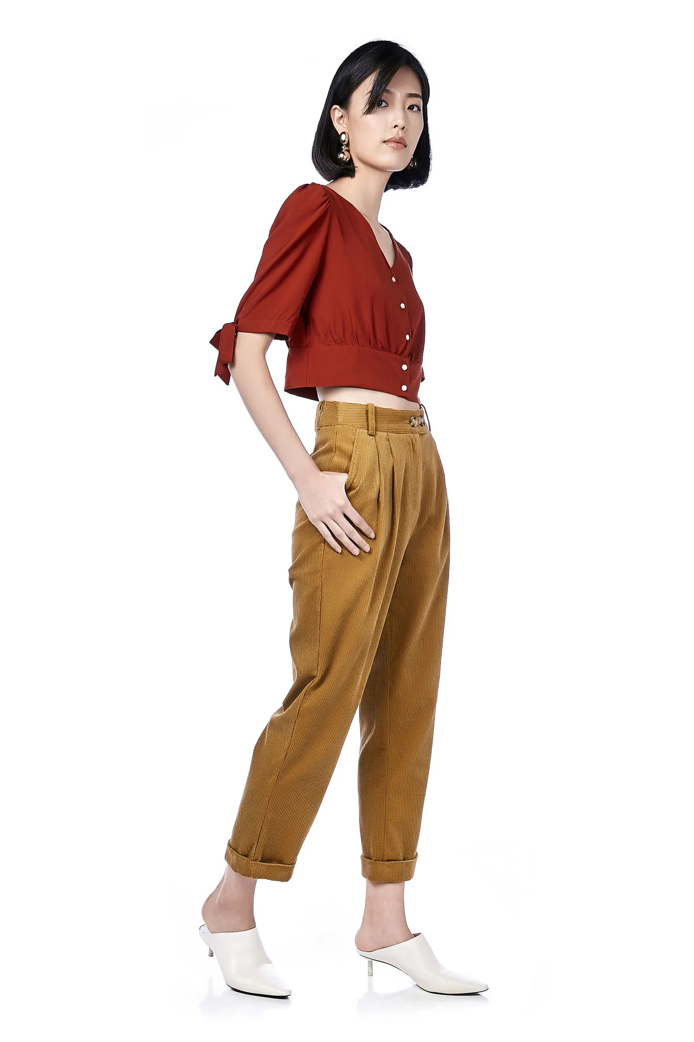 Veena Corduroy Pants