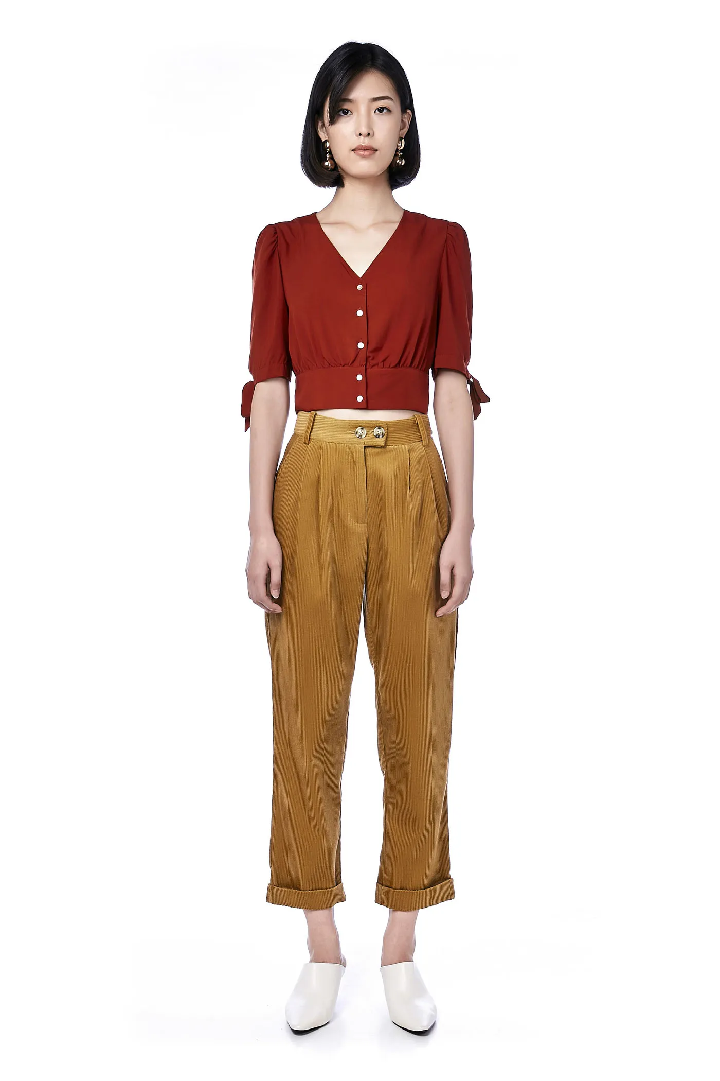 Veena Corduroy Pants