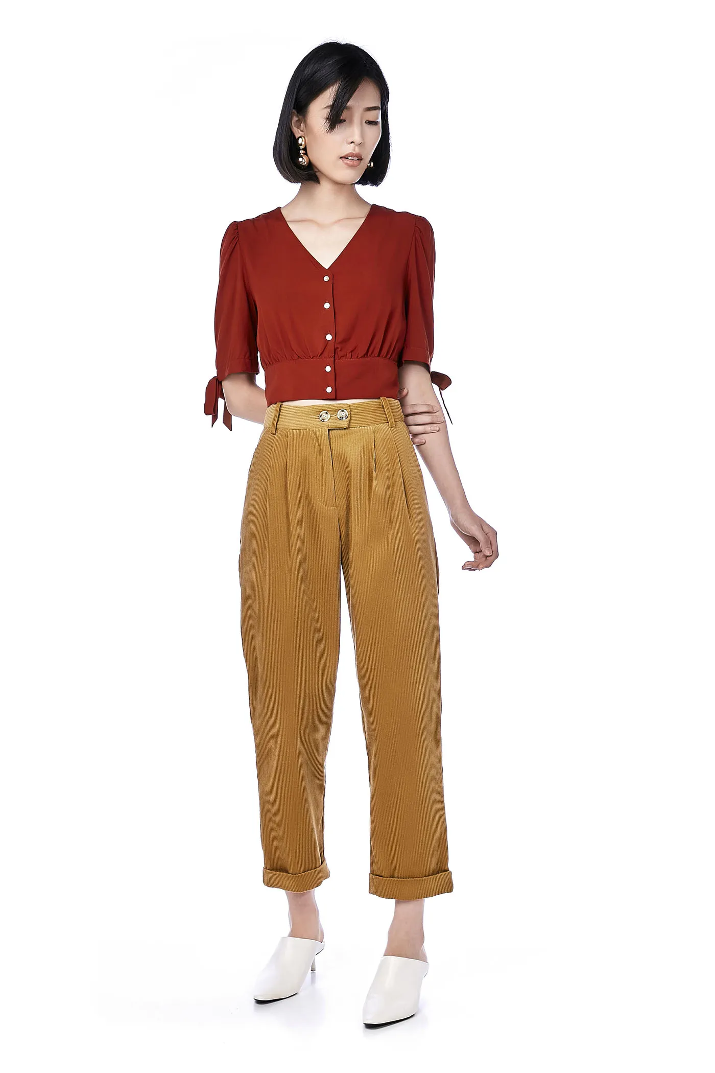 Veena Corduroy Pants