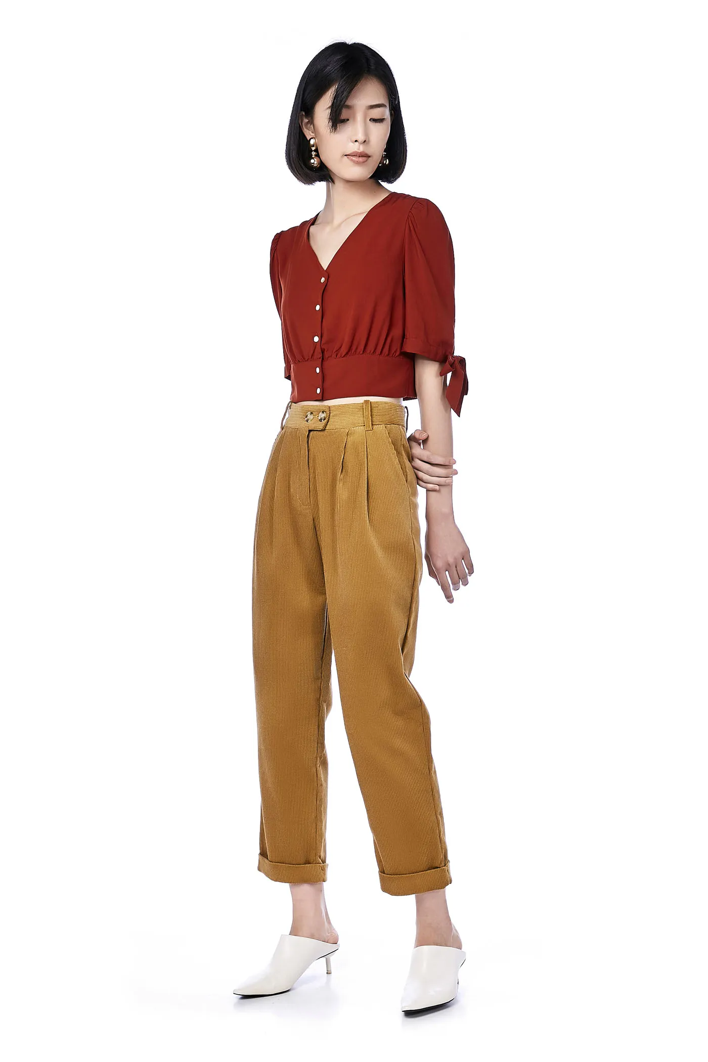 Veena Corduroy Pants