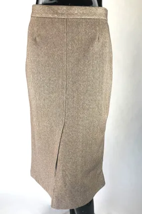 Vintage Librarian Pencil Skirt