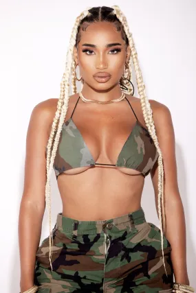 Vintage Recon. Camo Bra