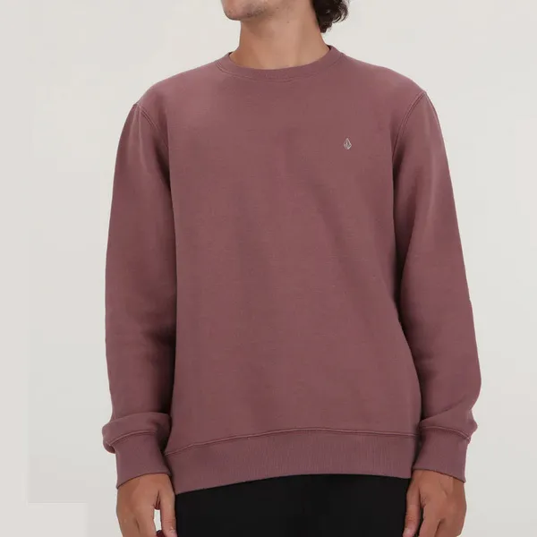 Volcom  |Pullovers Unisex Street Style Long Sleeves Plain Cotton