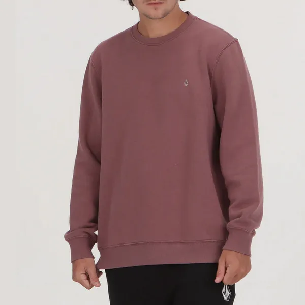 Volcom  |Pullovers Unisex Street Style Long Sleeves Plain Cotton