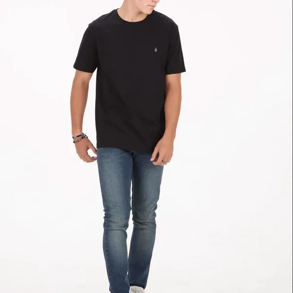 Volcom  |Pullovers Unisex Street Style Plain Cotton Short Sleeves