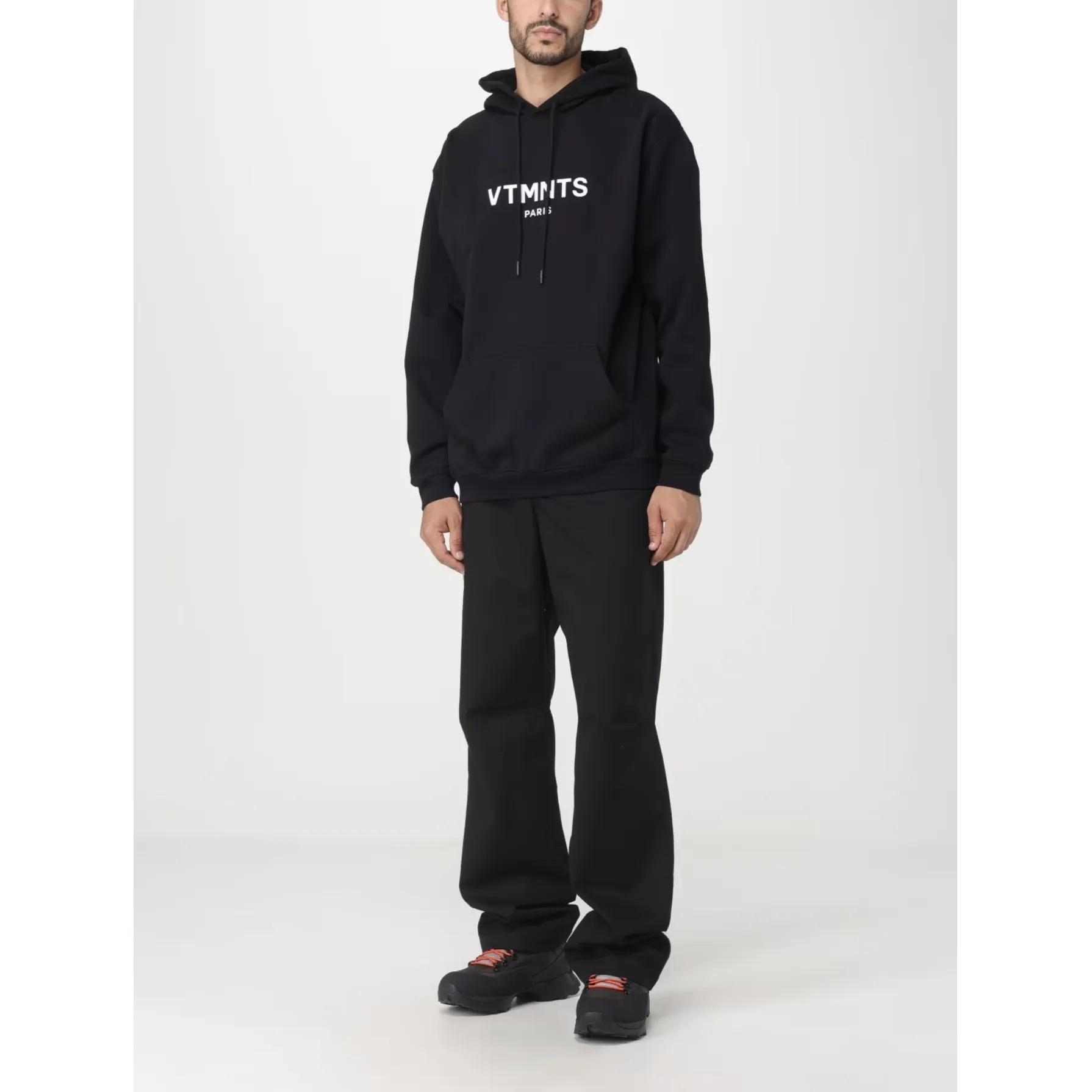 VTMNTS  |Pullovers Unisex Street Style Long Sleeves Cotton Logo