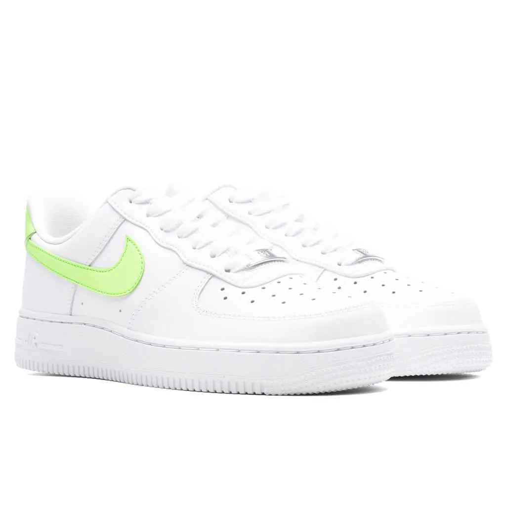 Women's Air Force 1 - White/Lime Blast