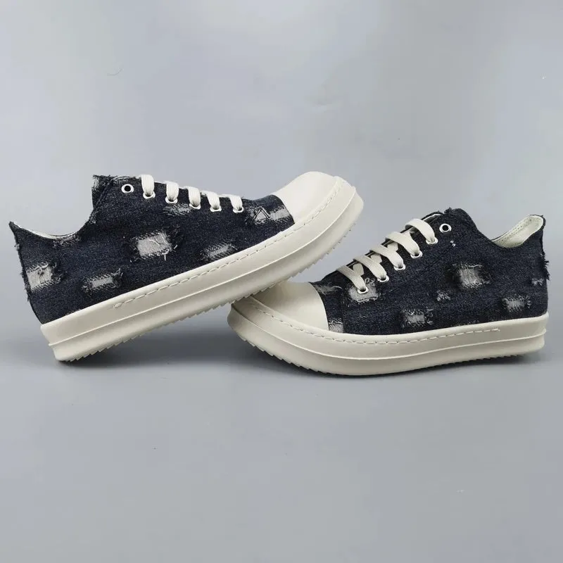 Women's Summer Casual Lace-Up Dailywear Outdoor Canvas Shoes