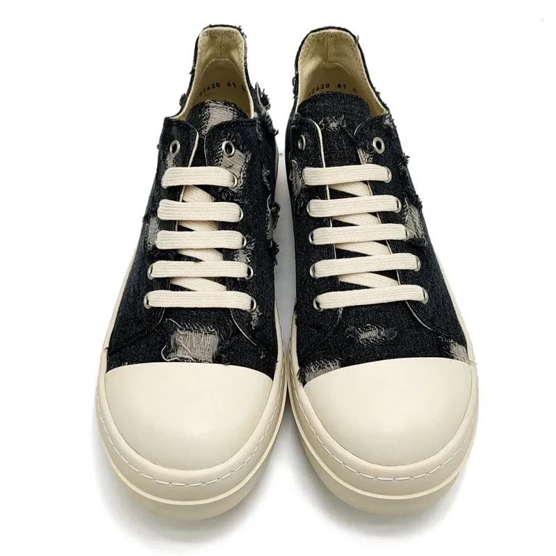 Women's Summer Casual Lace-Up Dailywear Outdoor Canvas Shoes