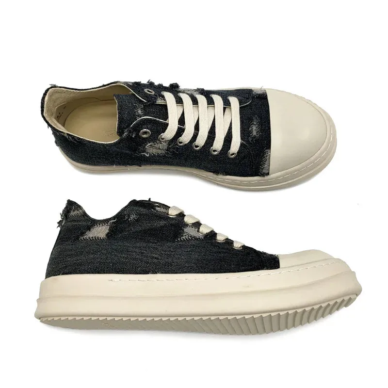 Women's Summer Casual Lace-Up Dailywear Outdoor Canvas Shoes