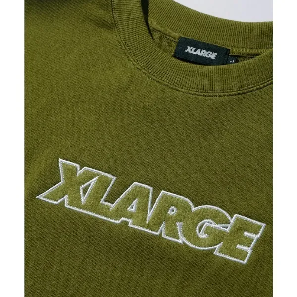 X-Large  |Pullovers Unisex Sweat Street Style Long Sleeves Plain