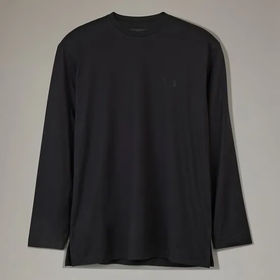 Y-3  |Crew Neck Unisex Long Sleeves Plain Cotton