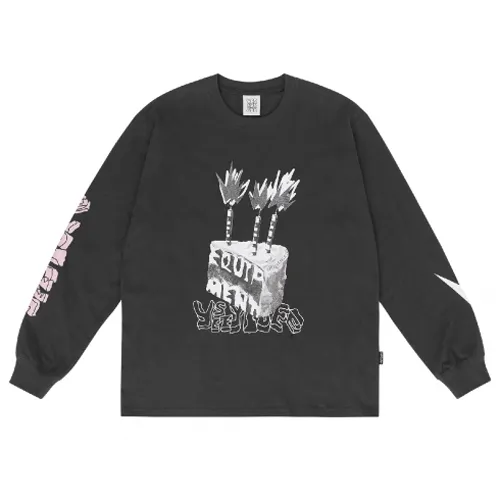 YESEYESEE  |Unisex Street Style Long Sleeves Long Sleeve T-shirt