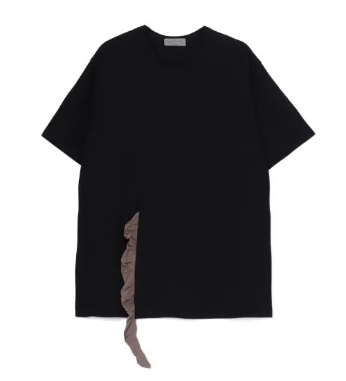 Yohji Yamamoto  |Pullovers Street Style Cotton Short Sleeves Designers