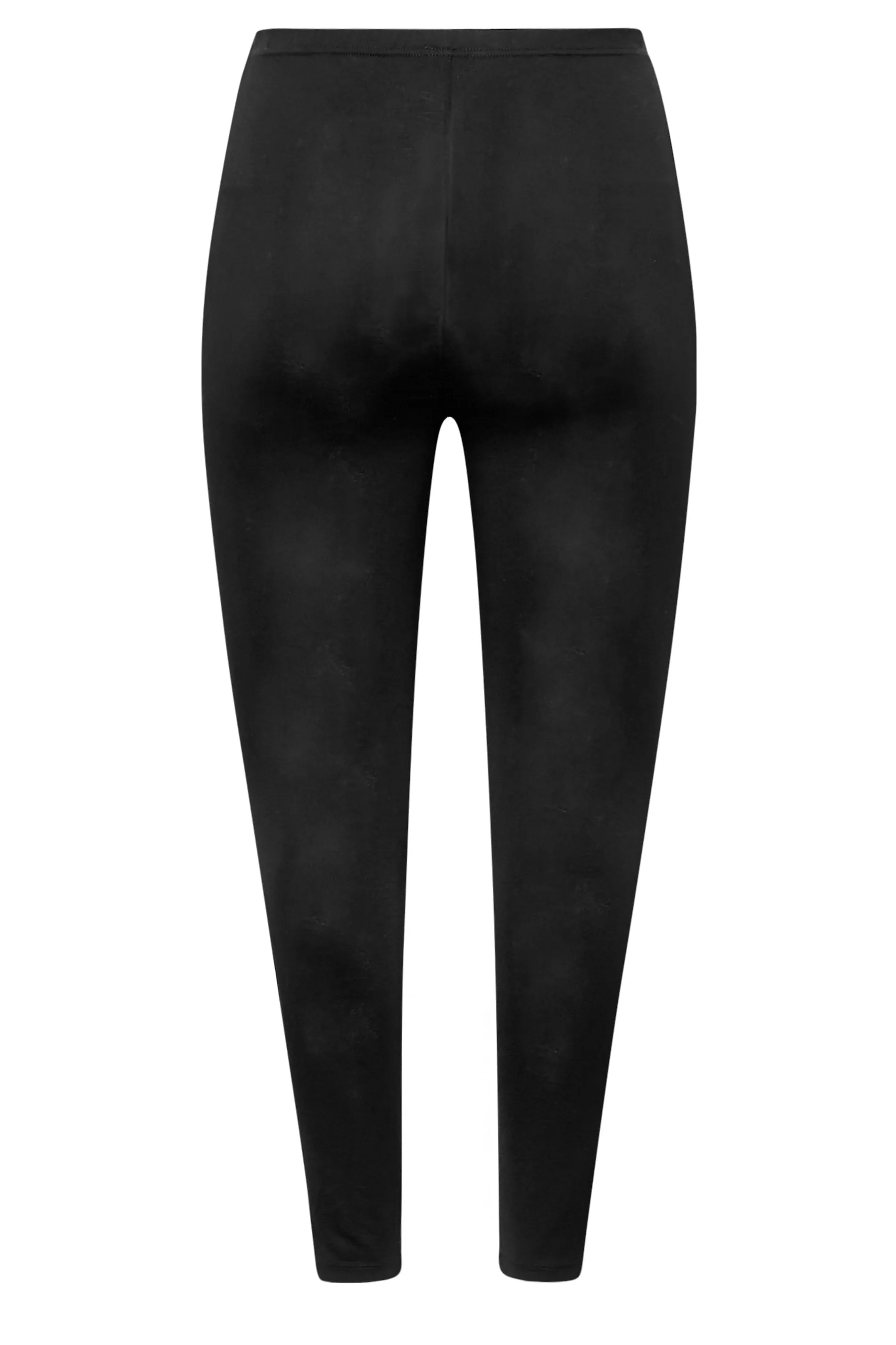 YOURS Curve Black Sequin Side Stretch Leggings