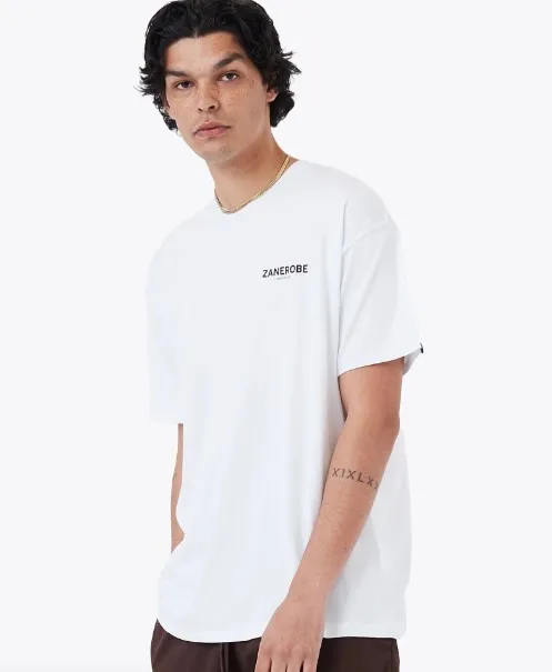 ZANEROBE  |Pullovers Street Style Plain Cotton Short Sleeves Logo