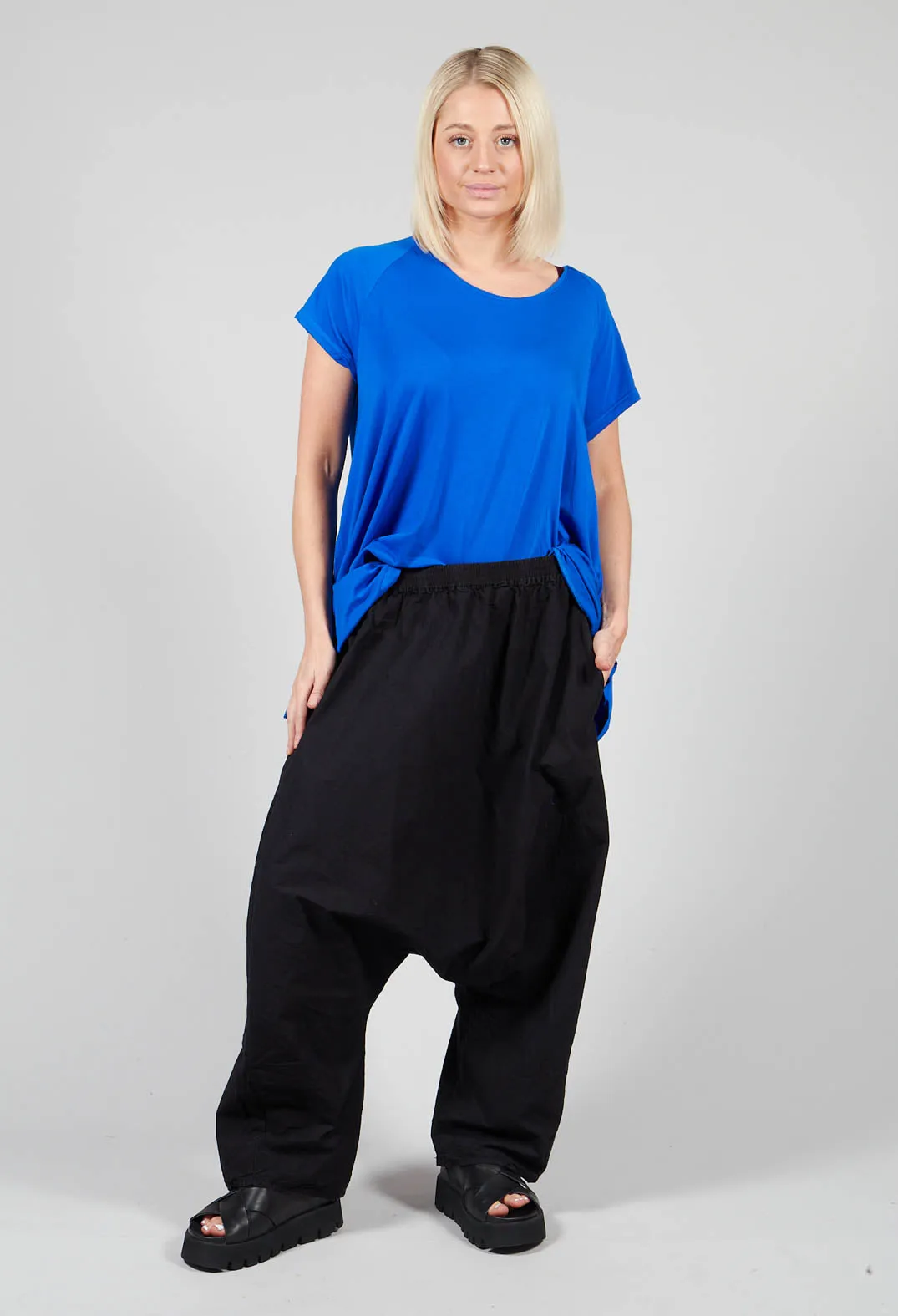 Zaunetz Trousers in Kaviar Black